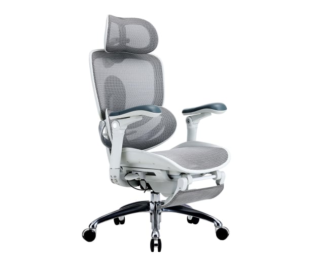 Sihoo DORO C300 PRO V2 biały z podnóżkiem - 1598808 - zdjęcie
